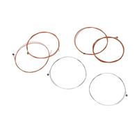 Folk Guitar Strings, Powerful Chord Stable Tuning 6Pcs Harmonious Guitar String Replacement for Performance for Beginners