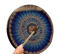 Folk Hand Drum Hollow Back Mysterious Shaman Drum Beginner Friendly Frame