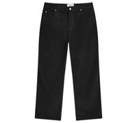 Folk Men's Barrel Leg Pants Black Heavy Cord