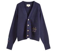 Folk Men's People Cardigan Navy Mix