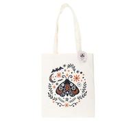 Folk Moth Tote Bag | Stylish Cotton Shopping Bag