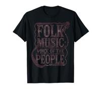 Folk Music Voice of the People Cultural Heritage Music Lover T-Shirt