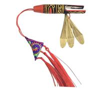 Folk Musical Instrument Jaw Harp Yi Nationality Mouth Harp Professional for Beginners with Bamboo Tube Case- Three Leaf