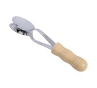 Folk Session Musical Spoons Professional Percussion Tool - Handheld Rhythm Instrument for Irish Dance - Polished Metal and Wood 20cm