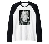 Folk Singer Joni Mitchell Clouds Era 1969 Raglan Baseball Tee