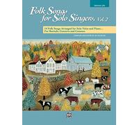 Folk Songs for Solo Singers Volume 2 Medium-Low voice