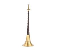 Folk Suona Aluminum Rod Ebony Unfixed Tune Folk Suona Large (Color : 28.2cm)