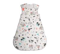 Folk & Thread Organic Baby Sleeping Bag 1 tog | Comfortable & Snuggly Baby Sleep Bag Thoughtfully Designed To Give You & Your Baby a Peaceful Night's Sleep | Ideal for 18-24C Rooms (Wild Wood, 0-3m)
