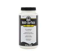 FolkArt 6374 Multi-Surface Satin Acrylic Paint in Assorted Colors, 16 oz, Titanium White