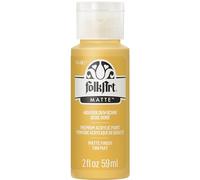 FolkArt Acrylic Paint, 2 oz, Golden Ochre