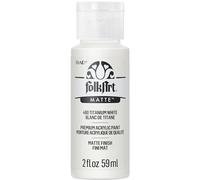 FolkArt Acrylic Paint in Assorted Colors (2 Ounce), 480 Titanium White