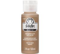 FolkArt Acrylic Paint in Assorted Colors (2 Ounce), 2559 Coffee Latte, 2 Fl Oz (Pack of 1)