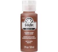 FolkArt Acrylic Paint in Assorted Colors (2 oz), 943, Burnt Sienna