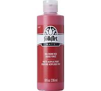 FolkArt Acrylic Paint in Assorted Colors (8 oz), 994, Engine Red