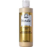 FolkArt Acrylic Paint in Assorted Colors (8 oz), J871, Pure Gold