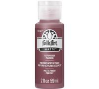 FolkArt Acrylic Paint in Assorted Colours (2 oz), 415, Maroon