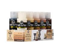 FolkArt Acrylic Paint Set, Neutrals 10 Piece DIY Multi-Surface Acrylic Paint Kit Featuring 10 FolkArt Colors For DIY Craft Projects, 12057