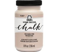 FolkArt, Barely Pink Assorted Home Décor 8 fl oz / 236 ml Acrylic Chalk Paint For Easy To Apply DIY Arts And Crafts, Ultra Matte Finish, 11957