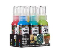 Folkart Dots Acrylic Dot Painting Set 6/Pkg-
