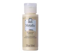 FolkArt JA675 Metallic Acrylic Paint in Assorted Colors (2 oz), 6102, 2 Ounce champagne