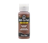 FolkArt Multi-Surface Satin Acrylic Paint, Bark Brown, Small