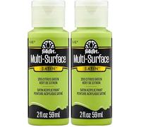 FolkArt Multi-Surface Citrus Green 2oz (Pack of 2)