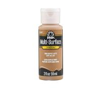 FolkArt Multi-Surface Satin Acrylic Paint, Coffee Latte, Small