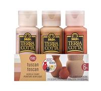 FolkArt Terra Cotta Acrylic Paint Set 6/Pkg-Essential