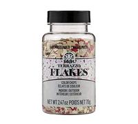 FolkArt Terrazzo Flakes, Red Multi Decorative Matte Color Chips for DIY Indoor and Outdoor Arts and Crafts Projects, 2.47 oz, 49934