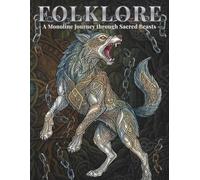 FOLKLORE: A Monoline Journey through Sacred Beasts[Adult Coloring Book]