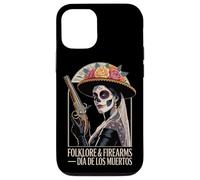 Folklore Firearms La Catrina Lady - Day of the Dead Vintage Case for iPhone 12/12 Pro