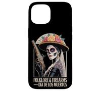 Folklore Firearms La Catrina Lady - Day of the Dead Vintage Case for iPhone 15
