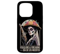 Folklore Firearms La Catrina Lady - Day of the Dead Vintage Case for iPhone 15 Pro