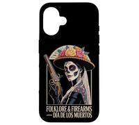 Folklore Firearms La Catrina Lady - Day of the Dead Vintage Case for iPhone 16