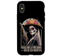 Folklore Firearms La Catrina Lady - Day of the Dead Vintage Case for iPhone X/XS