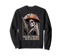 Folklore Firearms La Catrina Lady - Day of the Dead Vintage Sweatshirt