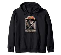 Folklore Firearms La Catrina Lady - Day of the Dead Vintage Zip Hoodie
