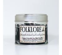 Folklore- Scented Soy Candle- Cedarwood, Patchouli and Crackling Embers