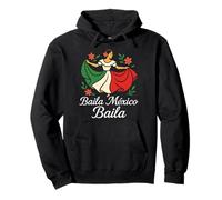Folklorico Dance Baila Mexico Baila Mexican Woman Pullover Hoodie
