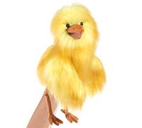 Folkmanis Funny Bird Hand Puppet Yellow Orange