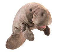 Folkmanis Manatee Hand Puppet,Gray