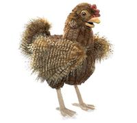 Folkmanis Puppet Hen Hand Puppet Brown 3094