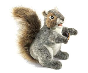 Folkmanis Squirrel Hand Puppet (Grey)
