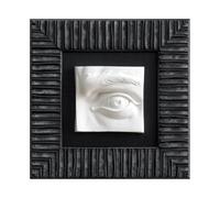 FOLKOR LIFE Eye Plaster Relief Framed Wall Sculpture Modern Art Decor