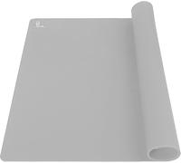 Folksy Super Kitchen Non-Slip Silicone Pastry Mat 60x40cm Grey Baking Dough Roll