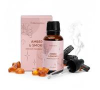 Folkulture Fall Essential Oil Blends- 30ml (Pack of 1) |Sensual Blend Autumn Essential Oil for Diffusers for Home Fragrance, Aromatherapy, Meditation, Relaxation | Amber & Smoke Fall Diffuser Oil