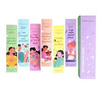 Folkulture Incense Sticks (120 Sticks) | Set of 6 Premium Affirmations Incense for Meditation, Aromatherapy | No Charcoal, Organic, Non Toxic, 45 Mins, Coconut Milk, Lavender, Vanilla Bean