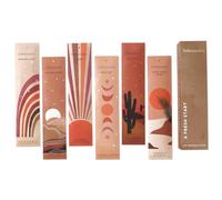 Folkulture Incense Sticks (120 Sticks) | Set of 6 Premium Incense for Yoga, Meditation, Aromatherapy, Home | No Charcoal, Organic, Non Toxic, 45 Mins, Long Burning Palo Santo, Sandalwood, Insence
