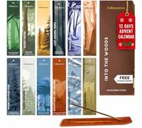 Folkulture Premium Christmas Incense Sticks with Holder -Set Of 12 (240) | Luxury, No Charcoal,Non Toxic, Long Burn Time Incense For Aromatherapy, Meditation, Christmas Gift For Women, Xmas Decoration
