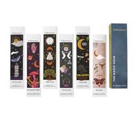 Folkulture Premium Incense Sticks (6 Packs - 120 Sticks), Charcoal Free Incense - Coconut, Mango, Rose & Geranium, Green Tea - 45 Mins Burn Time - For Meditation & Positivity Set